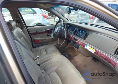 2000 Mercury Grand Marquis Ls z USA, uszkodzony, nr VIN 2MEFM75W1YX669068